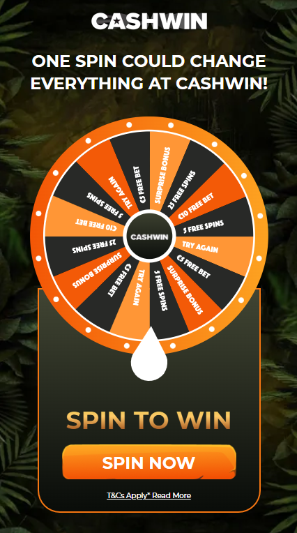 Cashwin Casino official website